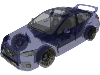 Subaru WRX STI [S209] (2019) 3D Model preview