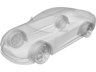Tesla Model S 3D Model preview