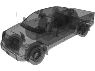 Toyota Tundra TRD (2018) 3D Model preview