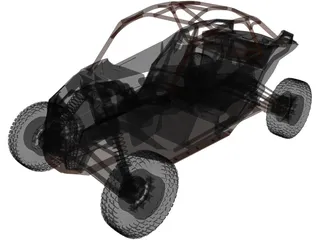 Can Am Maverick (2019) 3D Model preview
