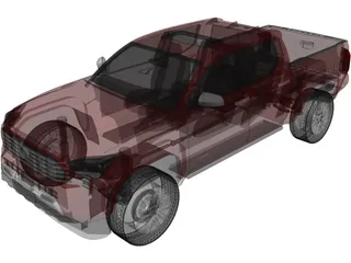 Toyota Tacoma (2024) 3D Model preview