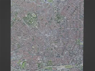 Milan City, Italy (2023) 3D Model preview