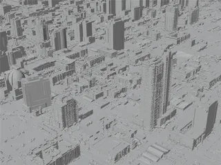 San Diego City, USA (2023) 3D Model preview