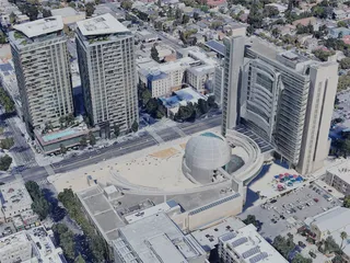 San Jose City, USA (2023) 3D Model preview