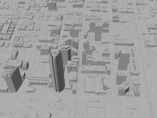 Oklahoma City, USA (2023) 3D Model preview