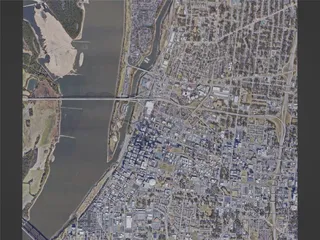 Memphis City, USA (2022) 3D Model preview