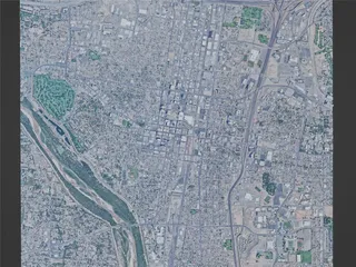 Albuquerque City, USA (2023) 3D Model preview