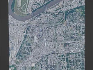 Kansas City, USA (2023) 3D Model preview