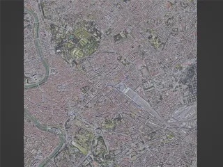 Rome City, Italy (2023) 3D Model preview