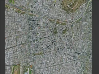 Santiago City, Chile (2022) 3D Model preview