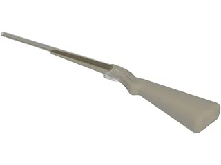 Ruger Shotgun Model KRL1127BRE 3D Model preview