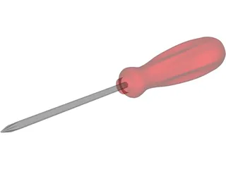 Philips Screwdriver 3D Model preview