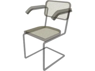 Office Chair 3D Model preview
