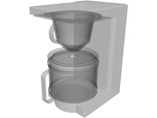 Coffee Machine 3D Model preview