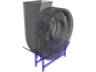 Pump 3D Model preview