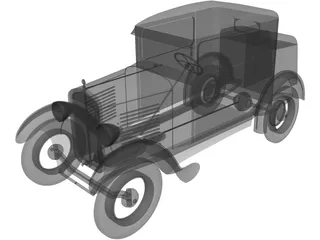 Salmson (1925) 3D Model preview