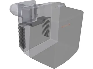 Weishaupt Brenner WL40 Gas 3D Model preview