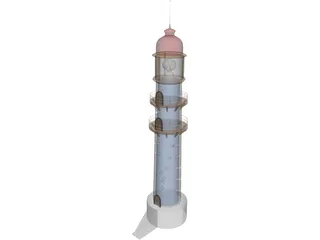 Lighthouse 3D Model preview