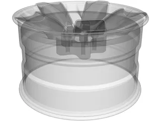 Rim Concept 3D Model preview