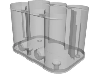 Optima Battery 3D Model preview