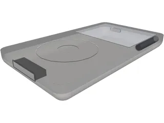 Apple iPod Classic (5th gen) 3D Model preview
