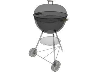 Grill Webber 3D Model preview