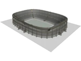 De Graafschap Stadium 3D Model preview