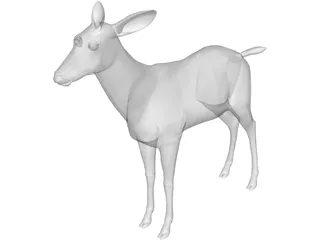 Deer 3D Model preview