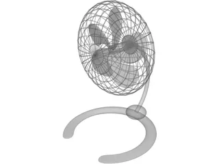 Fan 3D Model preview