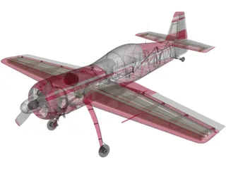 Sukhoi Su-26 3D Model preview