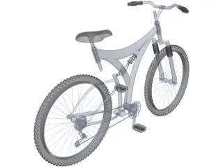 Bike Mountain 3D Model preview