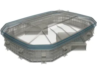 Stadium 3D Model preview