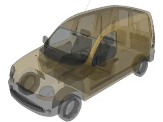 Renault Kangoo 3D Model preview