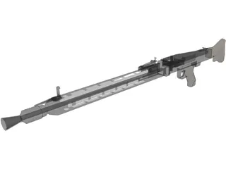 MG 42 3D Model preview