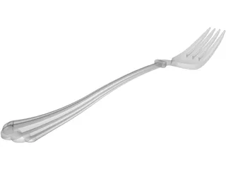 Fork 3D Model preview