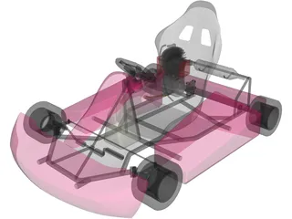 Kart 3D Model preview