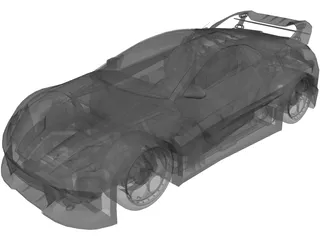 Cyborx Concept 3D Model preview