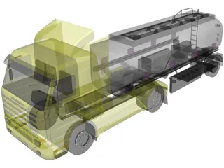 Scania Griffin 3D Model preview