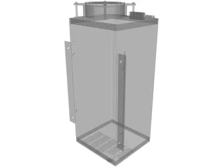 Lambda power supply 3D Model preview