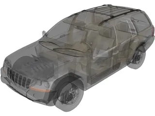 Jeep Grand Cherokee 3D Model preview