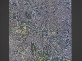 Bucharest City, Romania (2022) 3D Model preview