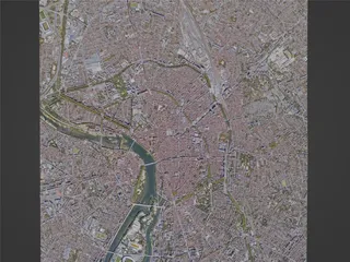 Toulouse City, France (2022) 3D Model preview
