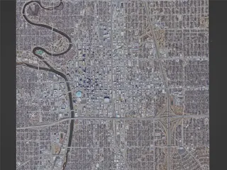 Wichita City, USA (2023) 3D Model preview