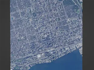 Toronto City, Canada (2022) 3D Model preview