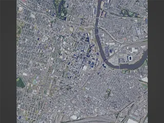 Newark City, USA (2022) 3D Model preview