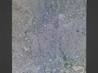 Nimes City, France (2022) 3D Model preview