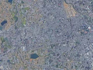 Taoyuan City, Taiwan (2023) 3D Model preview