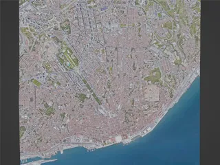Lisbon City, Portugal (2023) 3D Model preview