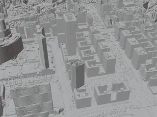 Macao City, China (2024) 3D Model preview