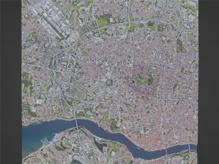 Porto City, Portugal (2022) 3D Model preview